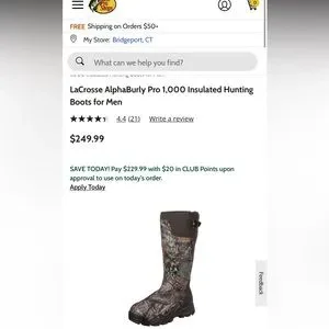 LaCrosse | Shoes | Lacrosse Alphaburly Pro 00 Insulated  display picture 1